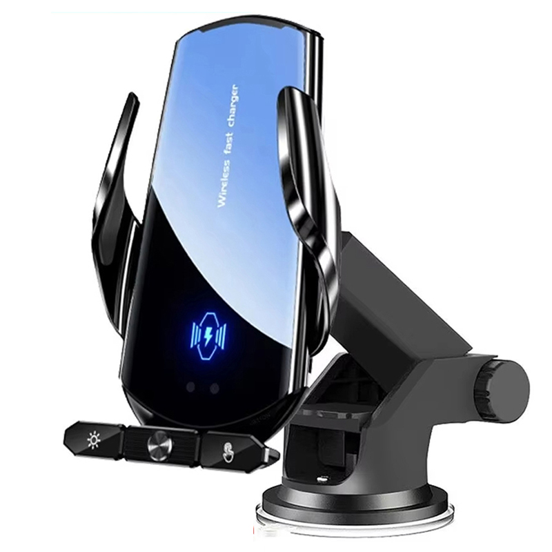 Wireless Car Charger Mount Fast Charging - Cargador inalámbrico para coche, estación de