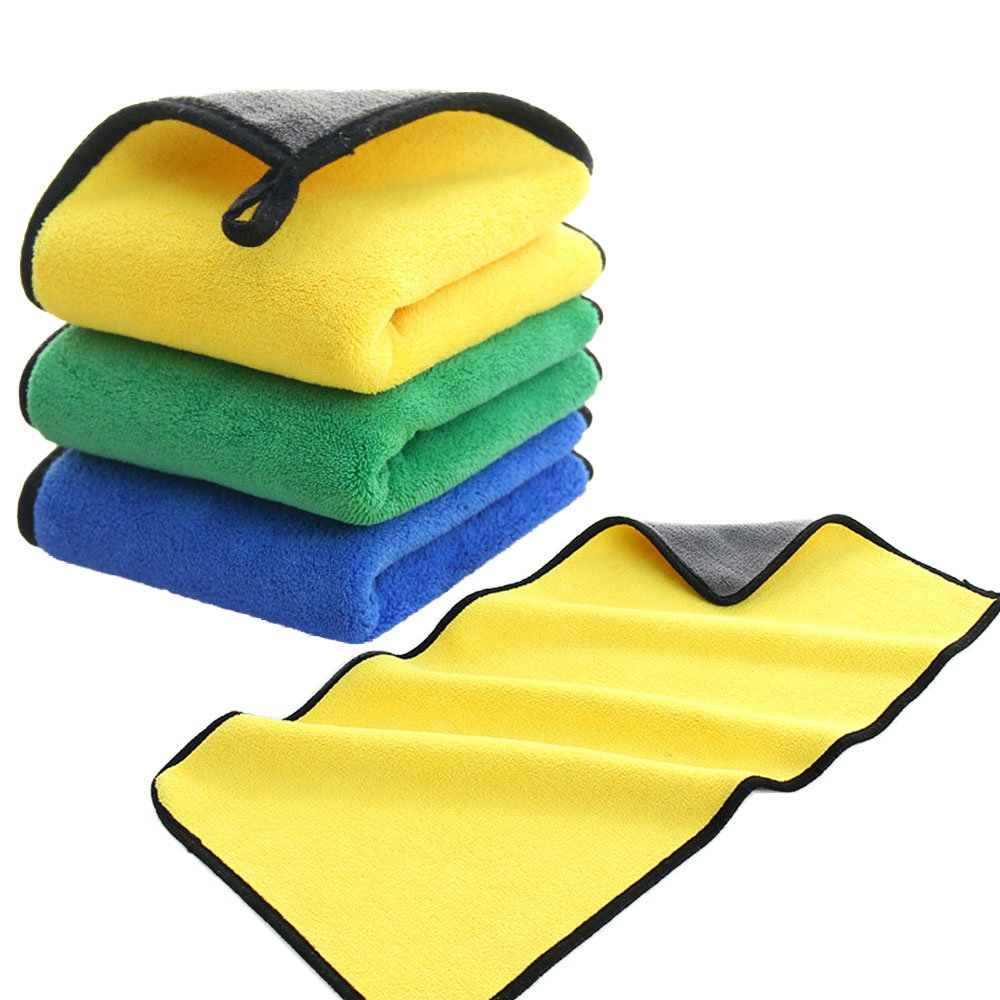 Microfiber Car Drying Towel Super Absorbent - Toalla de Limpieza para Autos, Paño