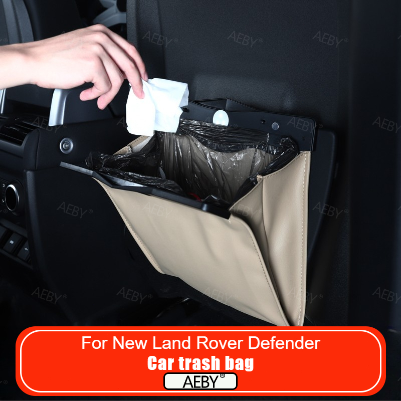 Waterproof Car Trash Can With Lid - Para el nuevo Land Rover Defender