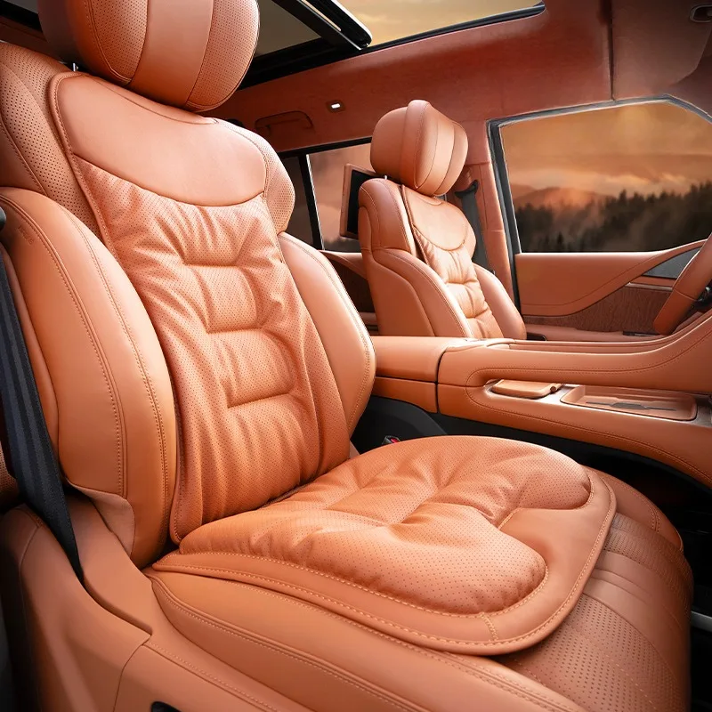 Leather Car Seat Covers Full Set Universal - Fundas Universales de Asiento de Coche