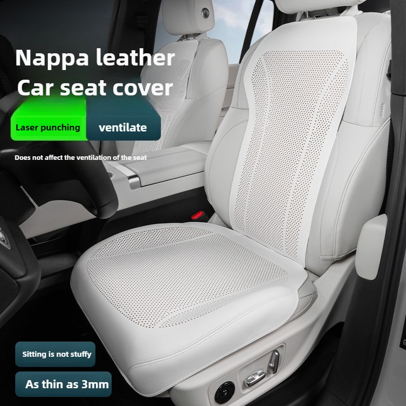 Leather Car Seat Covers Full Set Universal - Fundas de asiento de coche de