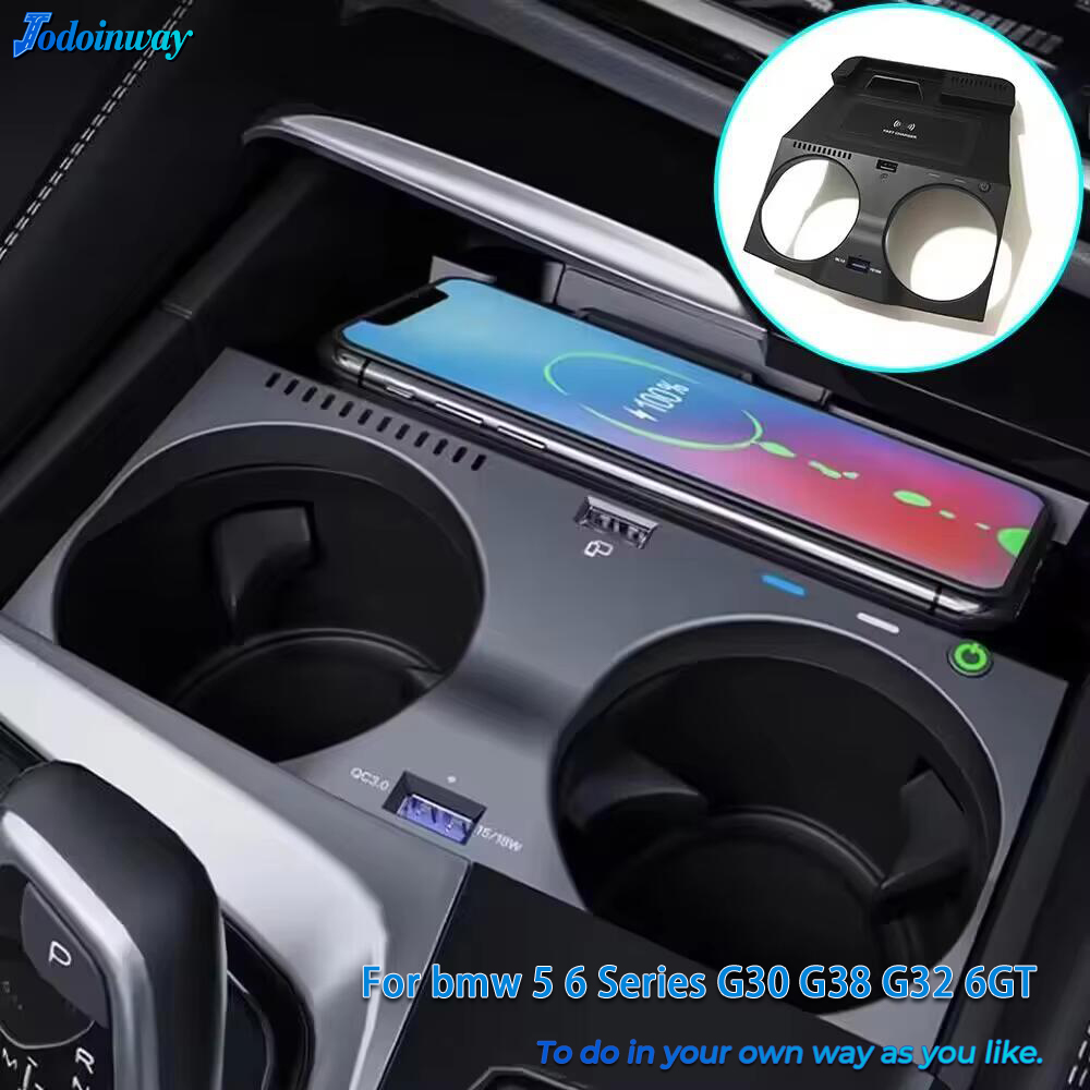 Wireless Car Charger Mount Fast Charging - Soporte para Teléfono de Coche con