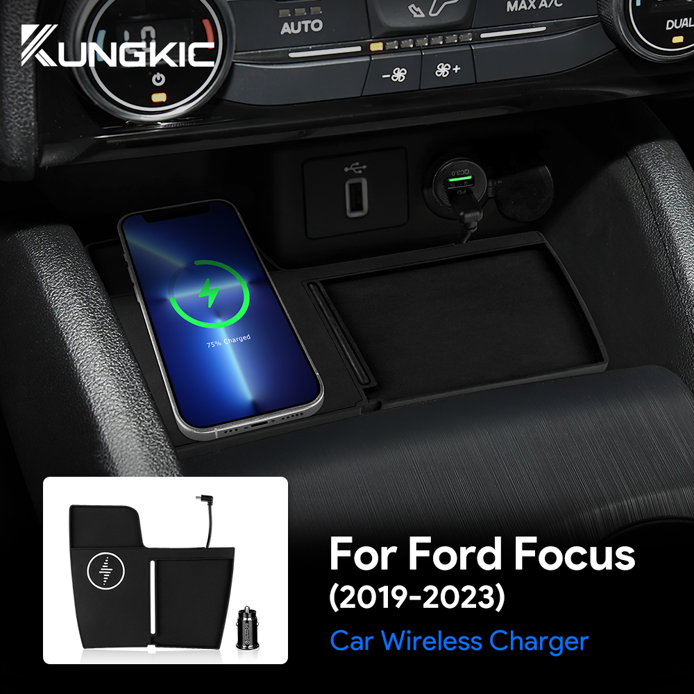 Wireless Car Charger Mount Fast Charging - Soporte de carga rápida inalámbrica para