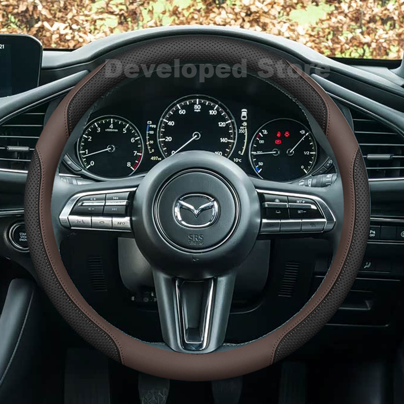 Car Steering Wheel Cover Anti Slip Breathable - Funda para Volante de Coche para