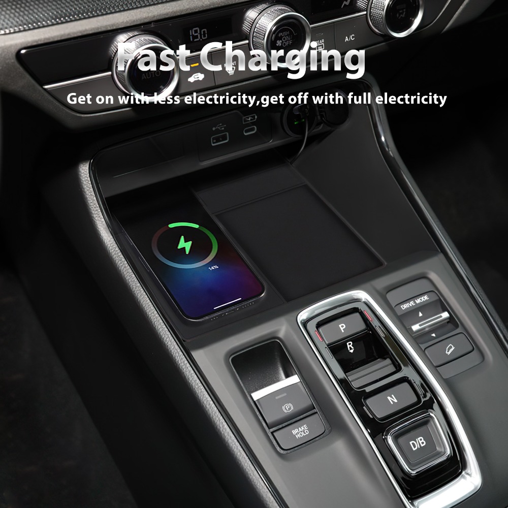 Almohadilla de carga inalámbri - Wireless Car Charger Mount Fast Charging reseña y precio