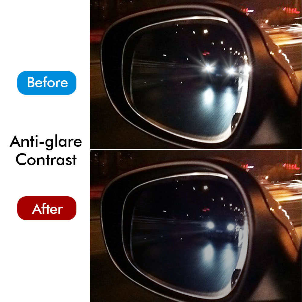 Película impermeable para espe - Anti Glare Car Rearview Mirror Film reseña y precio