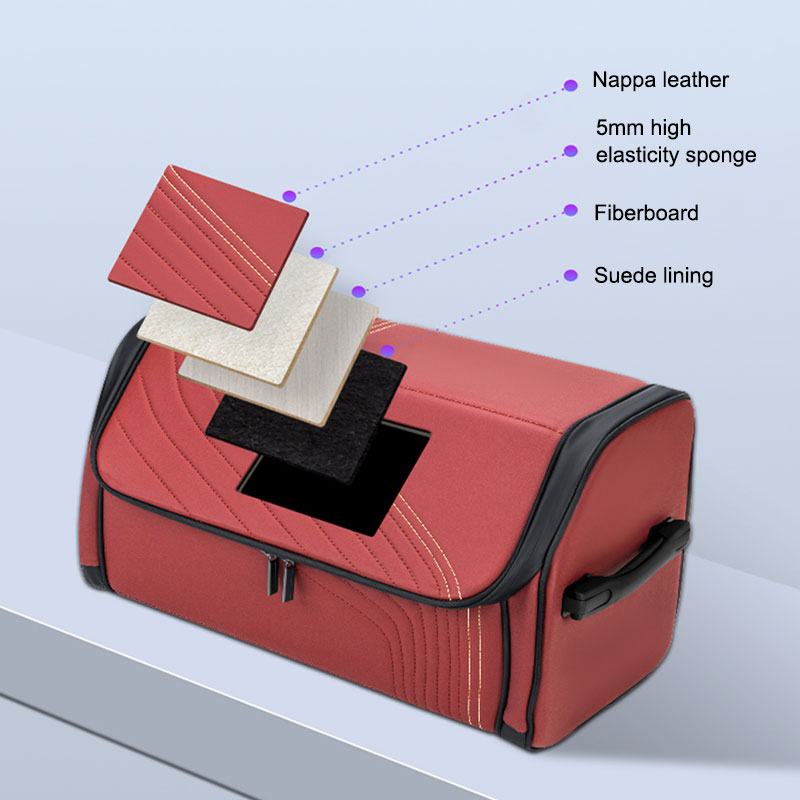 Caja organizadora de maletero  - Car Trunk Organizer Foldable Storage Box reseña y precio