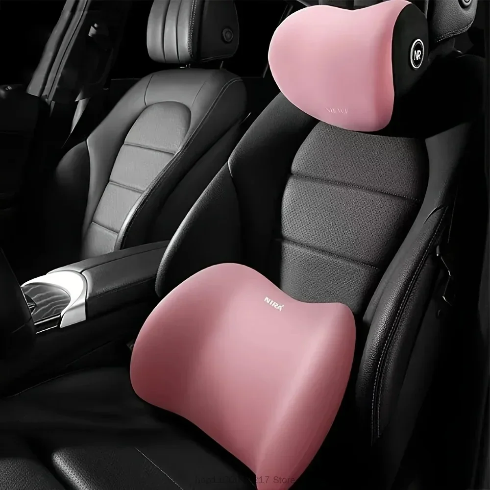 Almohada Universal para Reposa - Memory Foam Car Neck Pillow Lumbar Support reseña y precio