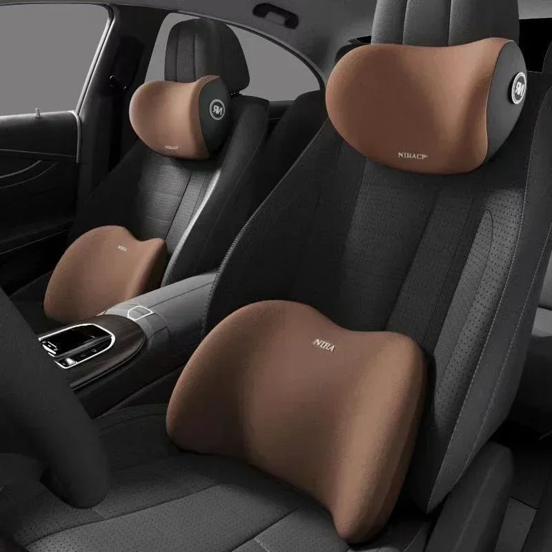 Almohada Universal para Reposa - Memory Foam Car Neck Pillow Lumbar Support reseña y precio