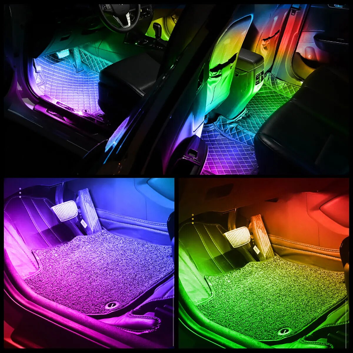 Symphony LED con Control remot - Led Ambient Interior Car Lights App Control reseña y precio