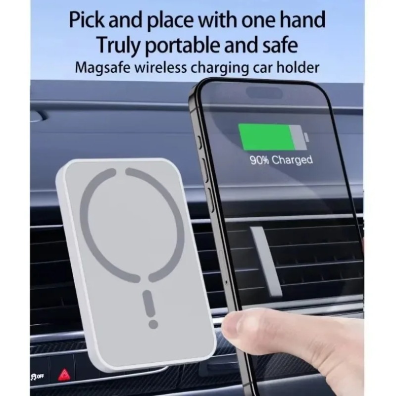 Cargador Inalámbrico Magnético - Magnetic Phone Holder For Car Vent reseña y precio