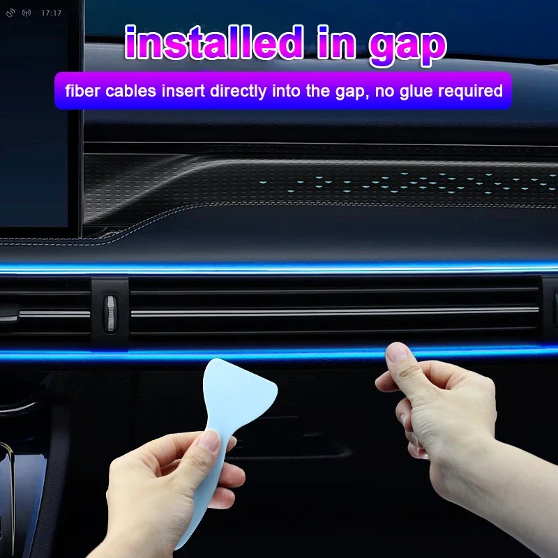 Tira de luces LED RGB para Int - Led Ambient Interior Car Lights App Control reseña y precio