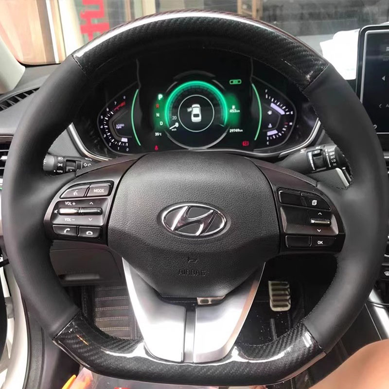 Funda de Volante de Cuero Genu - Car Steering Wheel Cover Anti Slip Breathable reseña y precio