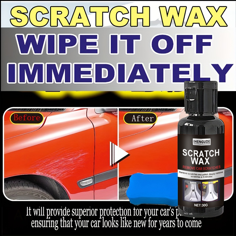 1 unidad de pasta reparadora p - Car Scratch Repair Polishing Wax Paste reseña y precio