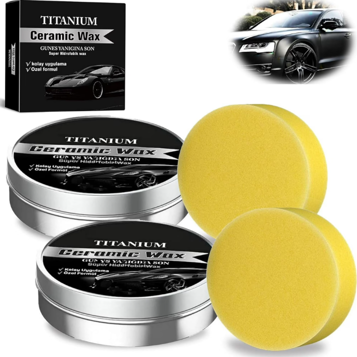 Kit de Cera Cerámica de Titani - Car Scratch Repair Polishing Wax Paste reseña y precio