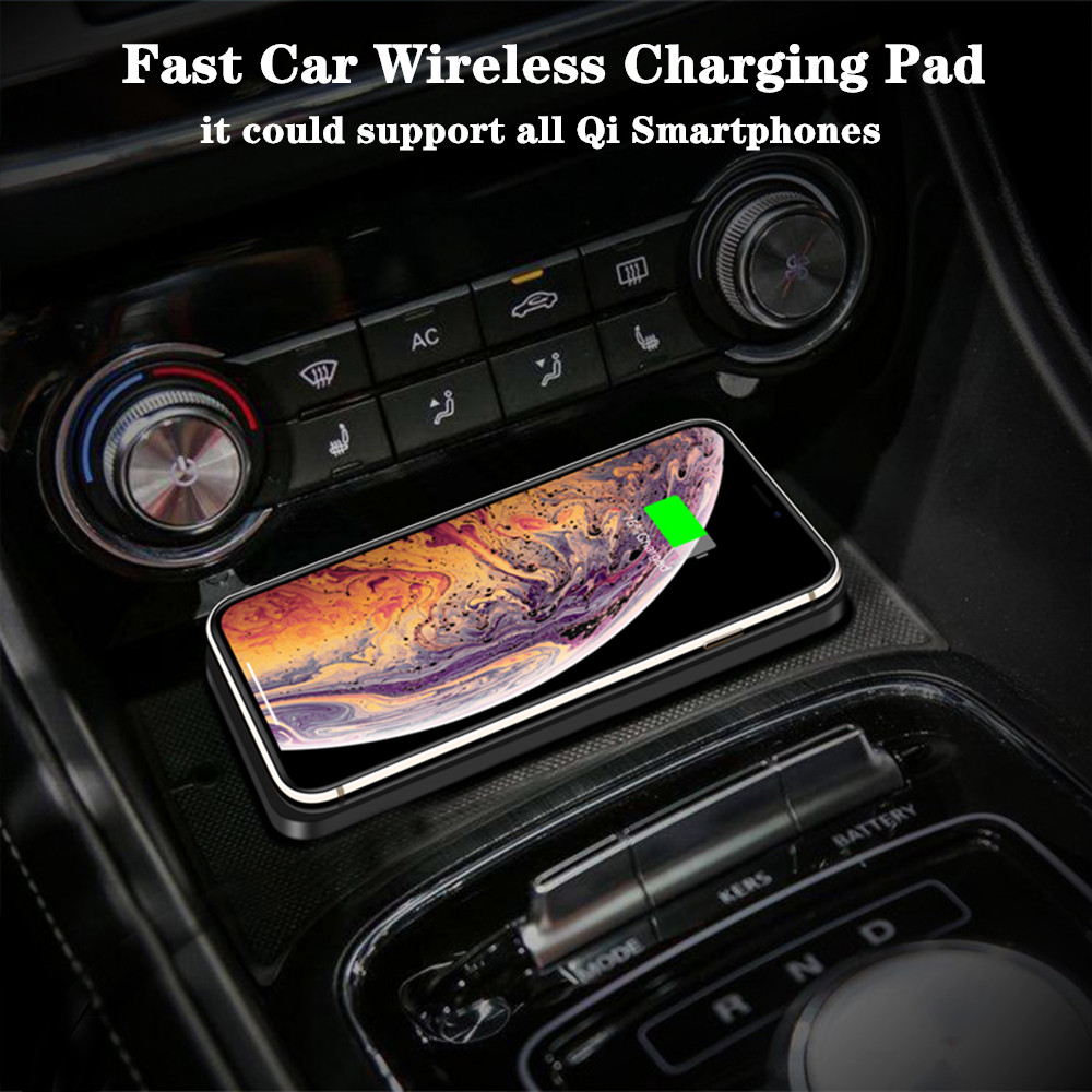 Cargador inalámbrico de coche  - Wireless Car Charger Mount Fast Charging reseña y precio