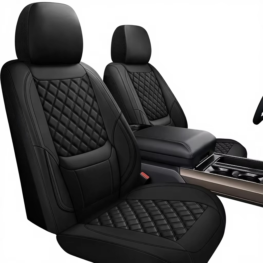 Fundas de Asiento de Coche Uni - Leather Car Seat Covers Full Set Universal reseña y precio