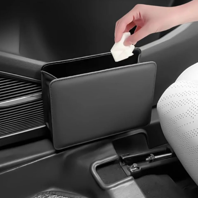 Caja de almacenamiento para pu - Waterproof Car Trash Can With Lid reseña y precio