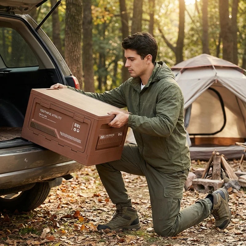 Caja de Almacenamiento Exterio - Car Trunk Organizer Foldable Storage Box reseña y precio