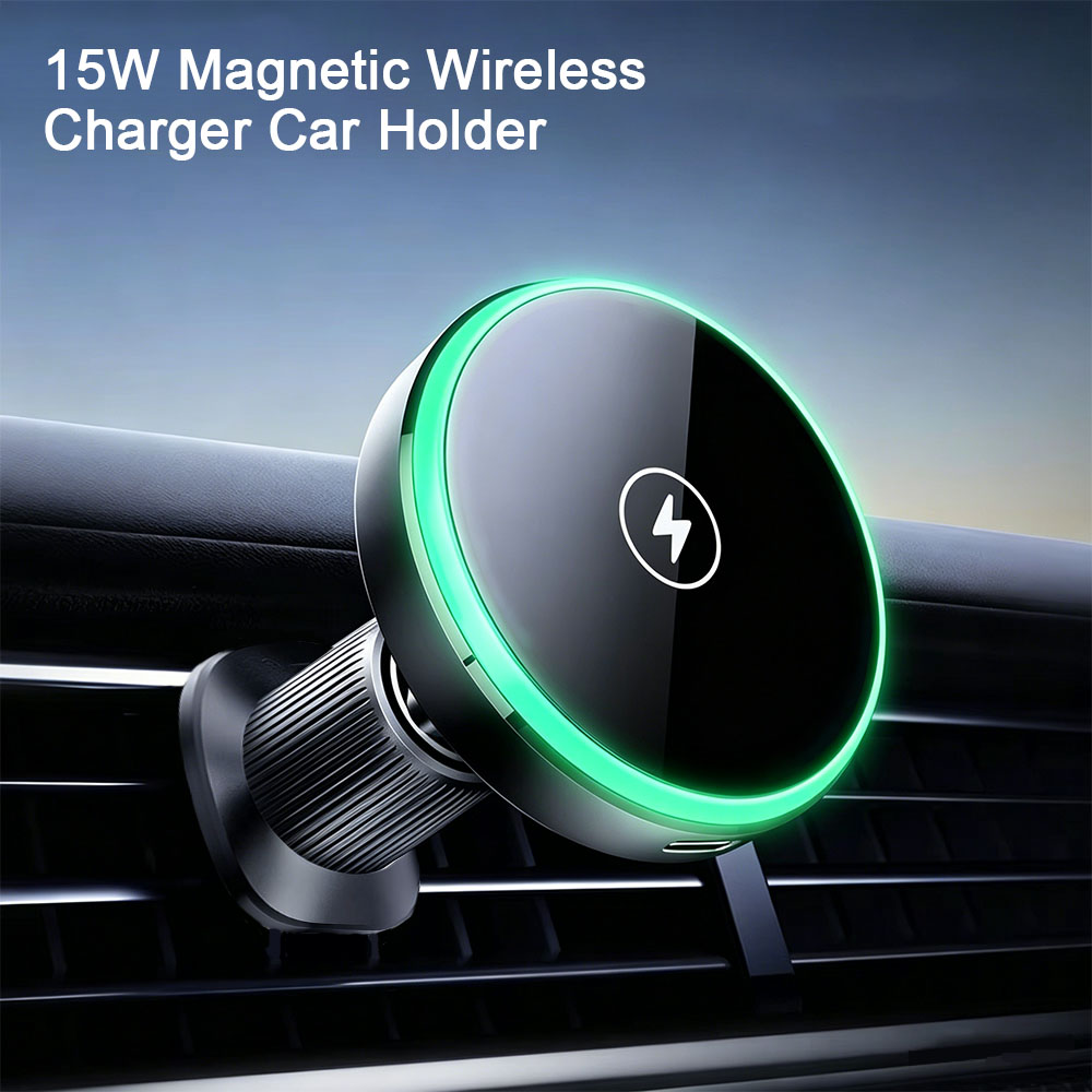 Soporte Magnético Inalámbrico  - Magnetic Phone Holder For Car Vent reseña y precio