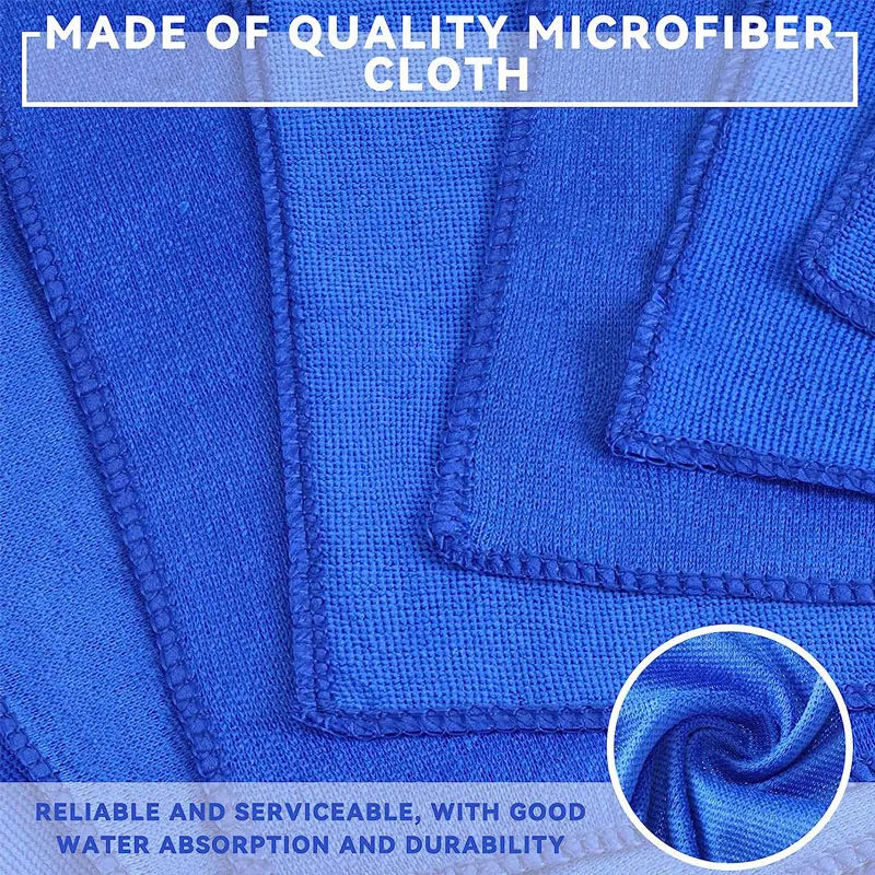Toallas de limpieza de microfi - Microfiber Car Drying Towel Super Absorbent reseña y precio