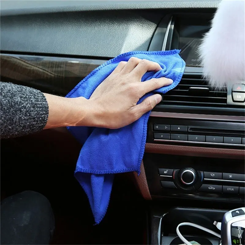 Toallas de limpieza de microfi - Microfiber Car Drying Towel Super Absorbent reseña y precio