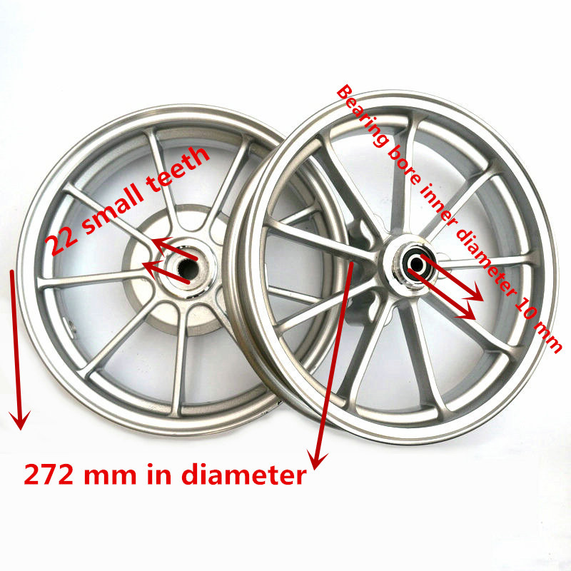 Ruedas de 10 Pulgadas de Alumi - Motorcycle Parts reseña y precio
