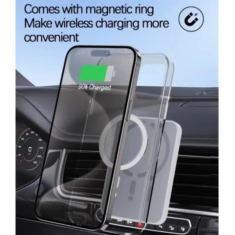 Cargador inalámbrico magnético - Magnetic Phone Holder For Car Vent reseña y precio