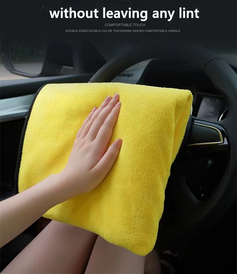 Toalla de limpieza de microfib - Microfiber Car Drying Towel Super Absorbent reseña y precio