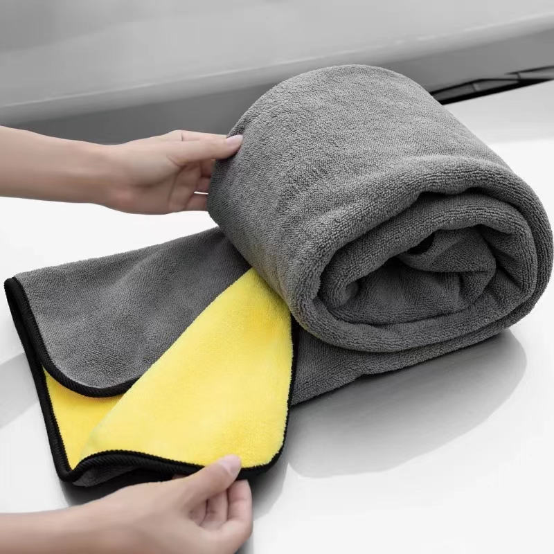 Toalla de limpieza de microfib - Microfiber Car Drying Towel Super Absorbent reseña y precio