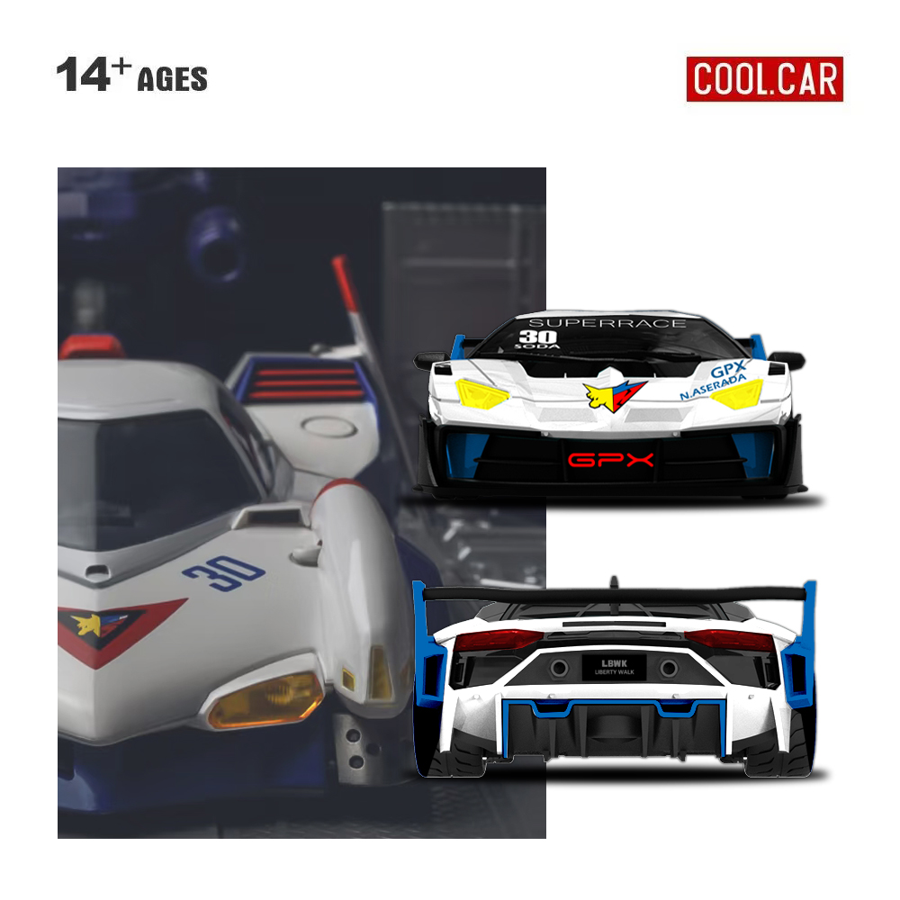 Cool Car 1:64 GTEVO Superrace, - Car Electronics reseña y precio