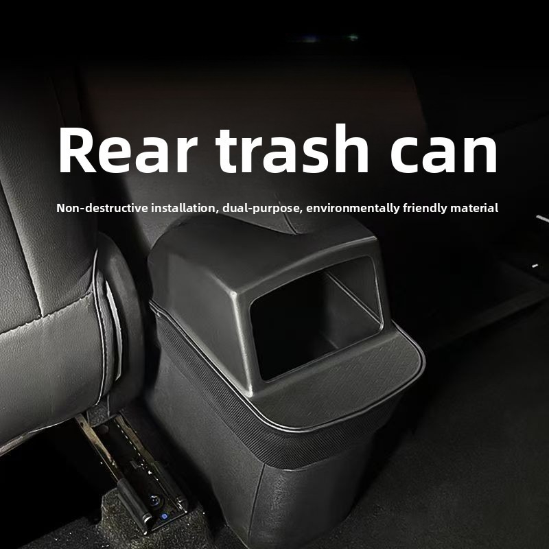Caja de Almacenamiento Trasera - Waterproof Car Trash Can With Lid reseña y precio