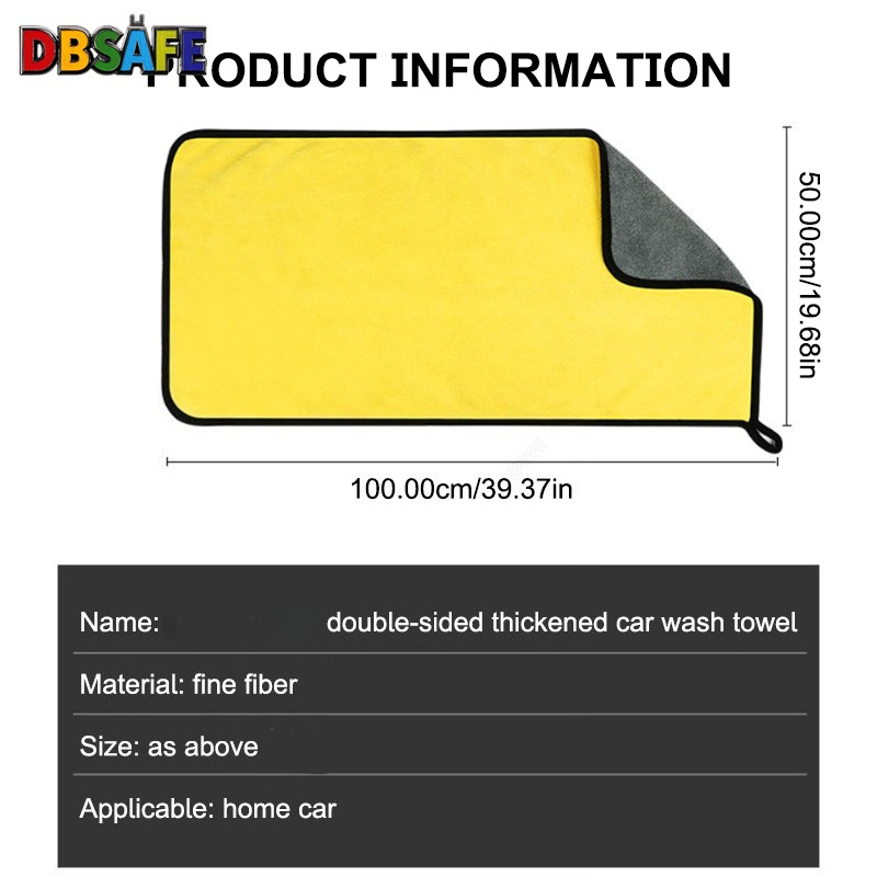 Toalla de Microfibra de Alta G - Microfiber Car Drying Towel Super Absorbent reseña y precio