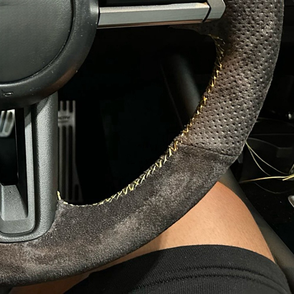 Protector para volante de coch - Car Steering Wheel Cover Anti Slip Breathable reseña y precio