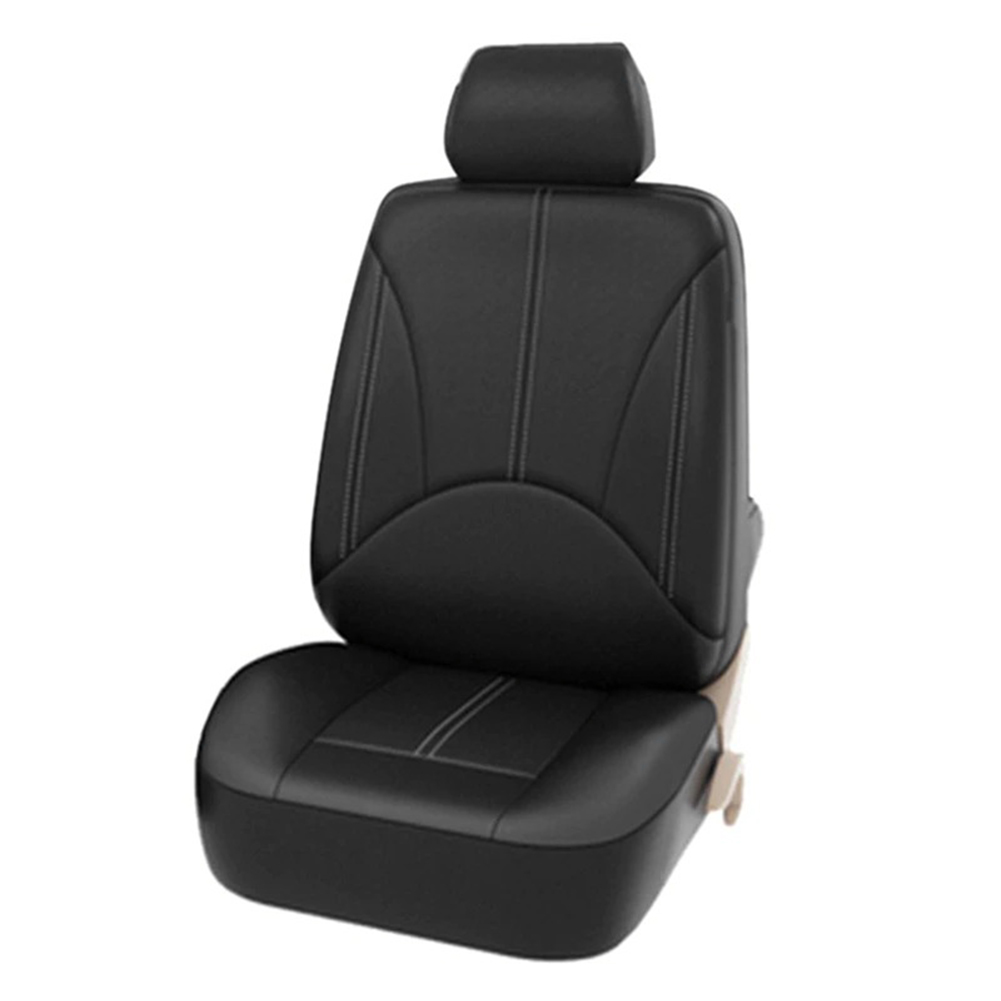 Asiento de coche de cuero PU p - Leather Car Seat Covers Full Set Universal reseña y precio