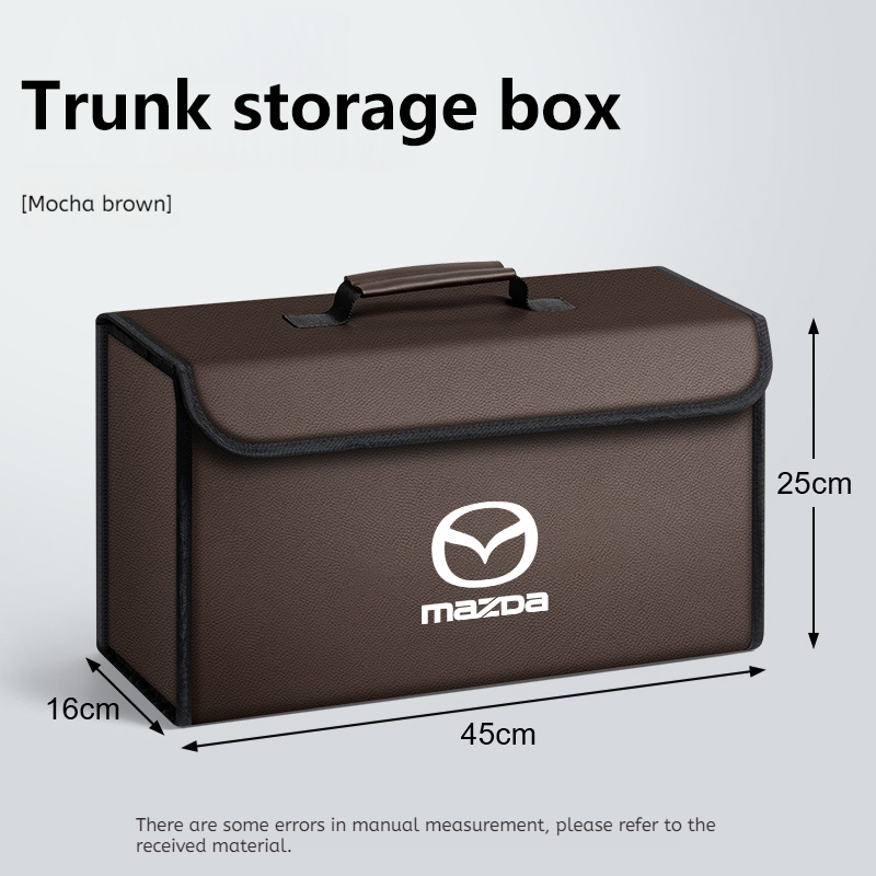 Caja organizadora de almacenam - Car Trunk Organizer Foldable Storage Box reseña y precio