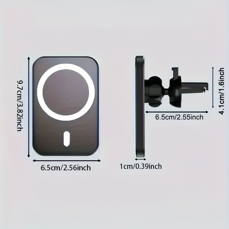 Cargador Inalámbrico Magnético - Wireless Car Charger Mount Fast Charging reseña y precio