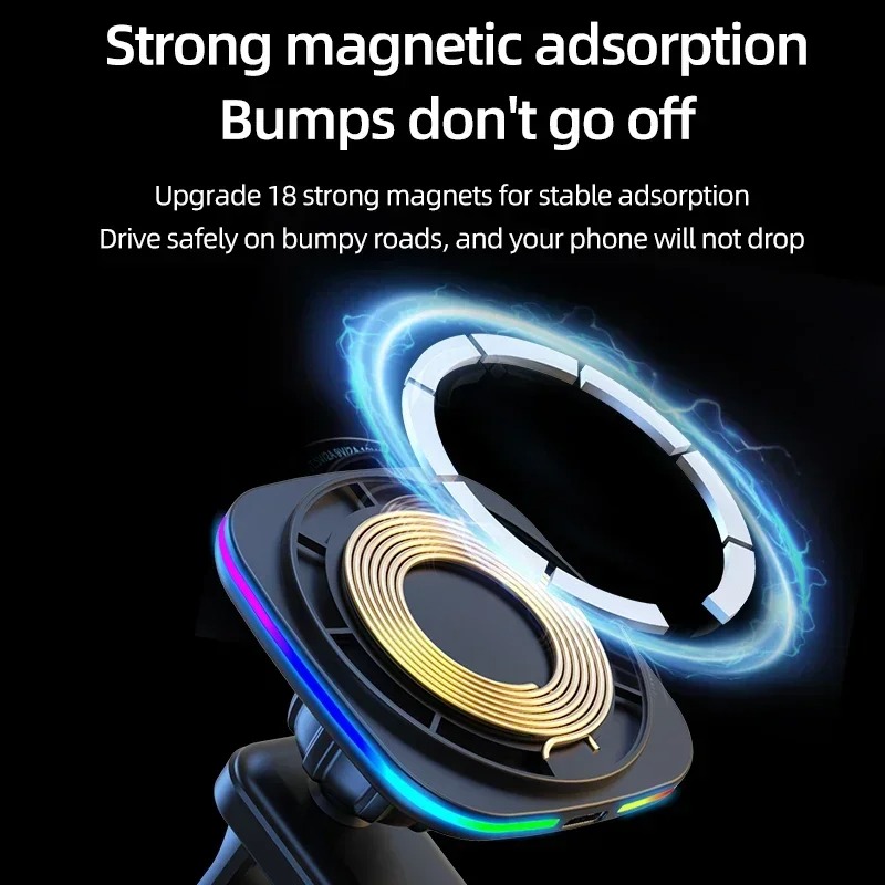 Cargador Inalámbrico Magnético - Magnetic Phone Holder For Car Vent reseña y precio