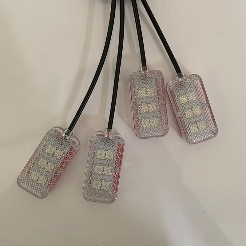 Luz LED de neón de doble contr - Led Ambient Interior Car Lights App Control reseña y precio