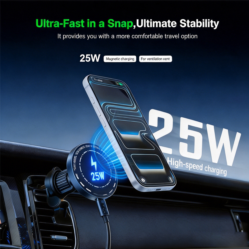 Cargador Inalámbrico Magnético - Magnetic Phone Holder For Car Vent reseña y precio