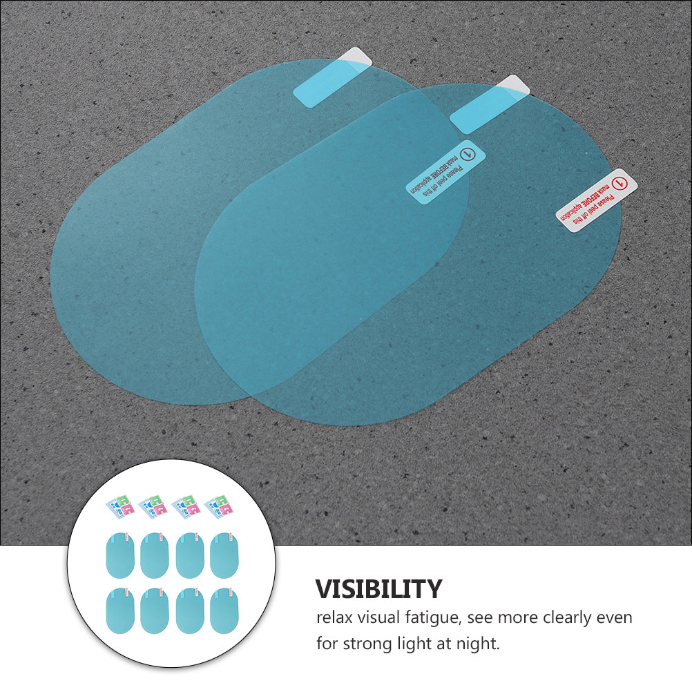 4 pares de láminas protectoras - Anti Glare Car Rearview Mirror Film reseña y precio