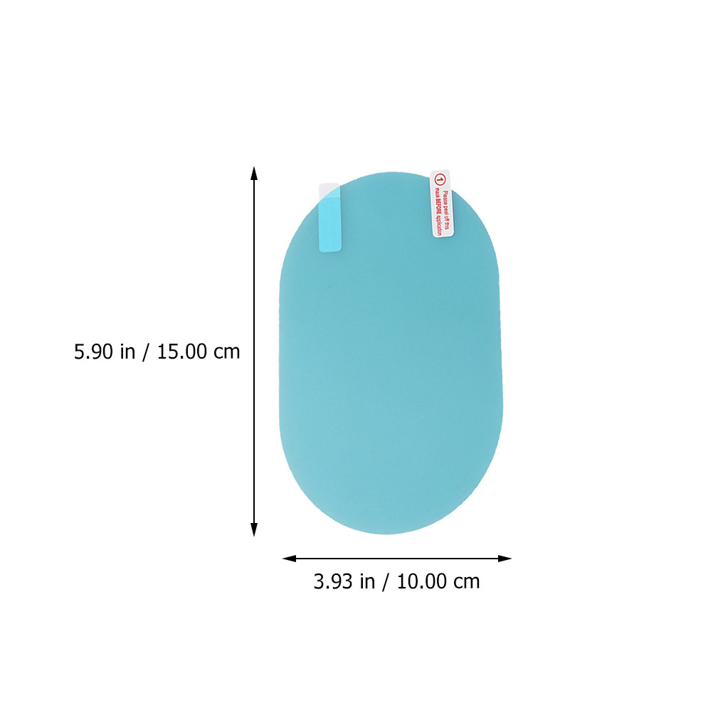 4 pares de láminas protectoras - Anti Glare Car Rearview Mirror Film reseña y precio
