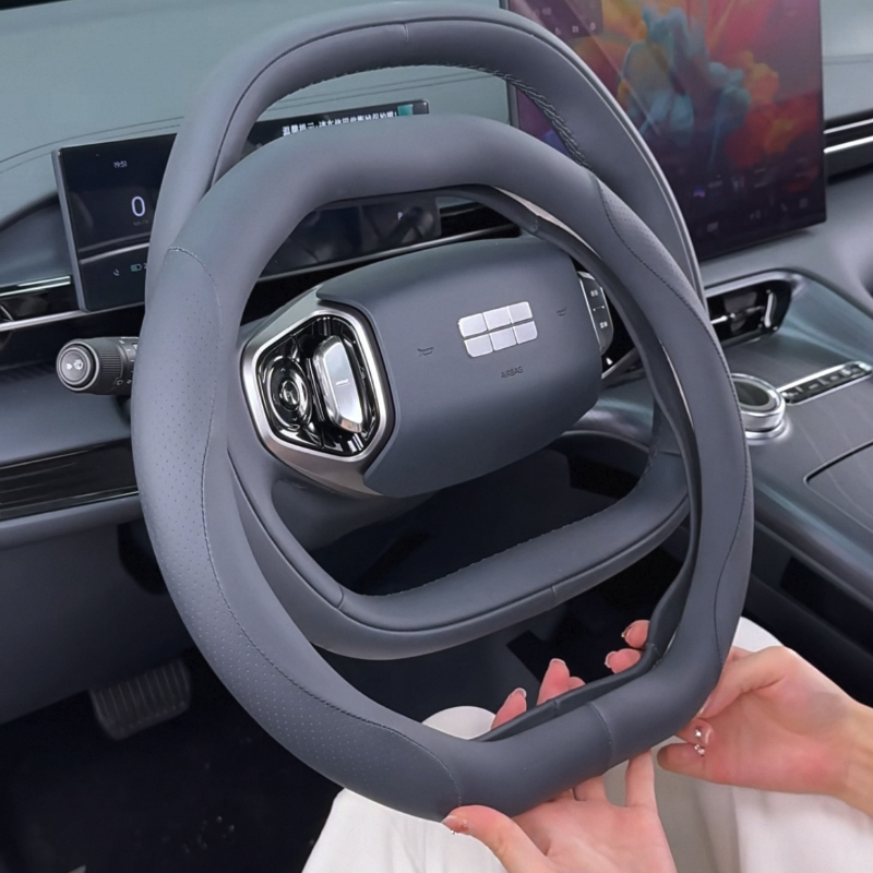 Funda de Cuero para Volante de - Car Steering Wheel Cover Anti Slip Breathable reseña y precio