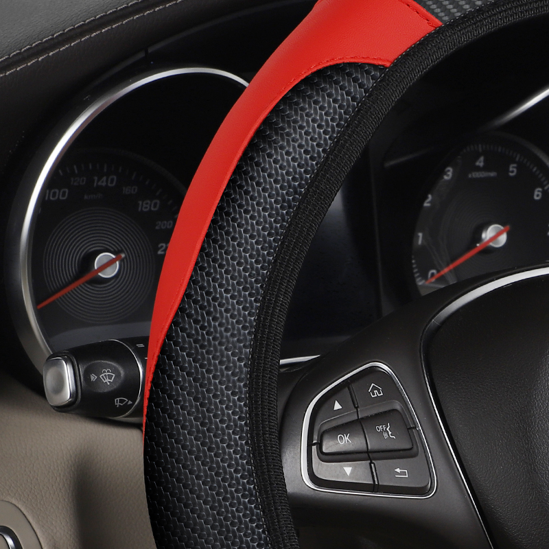 Protector para volante de coch - Car Steering Wheel Cover Anti Slip Breathable reseña y precio