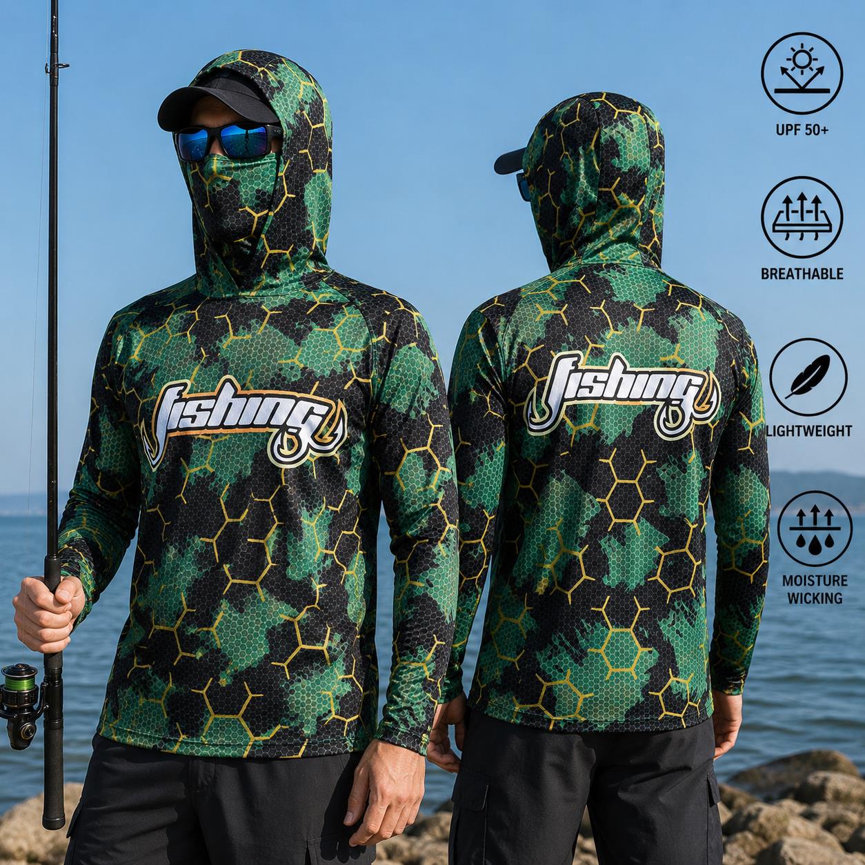 Camisas de Pesca con Capucha y - Car Care reseña y precio