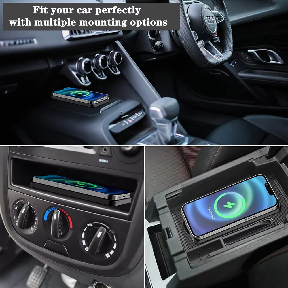 Cargador Inalámbrico de 15W pa - Wireless Car Charger Mount Fast Charging reseña y precio