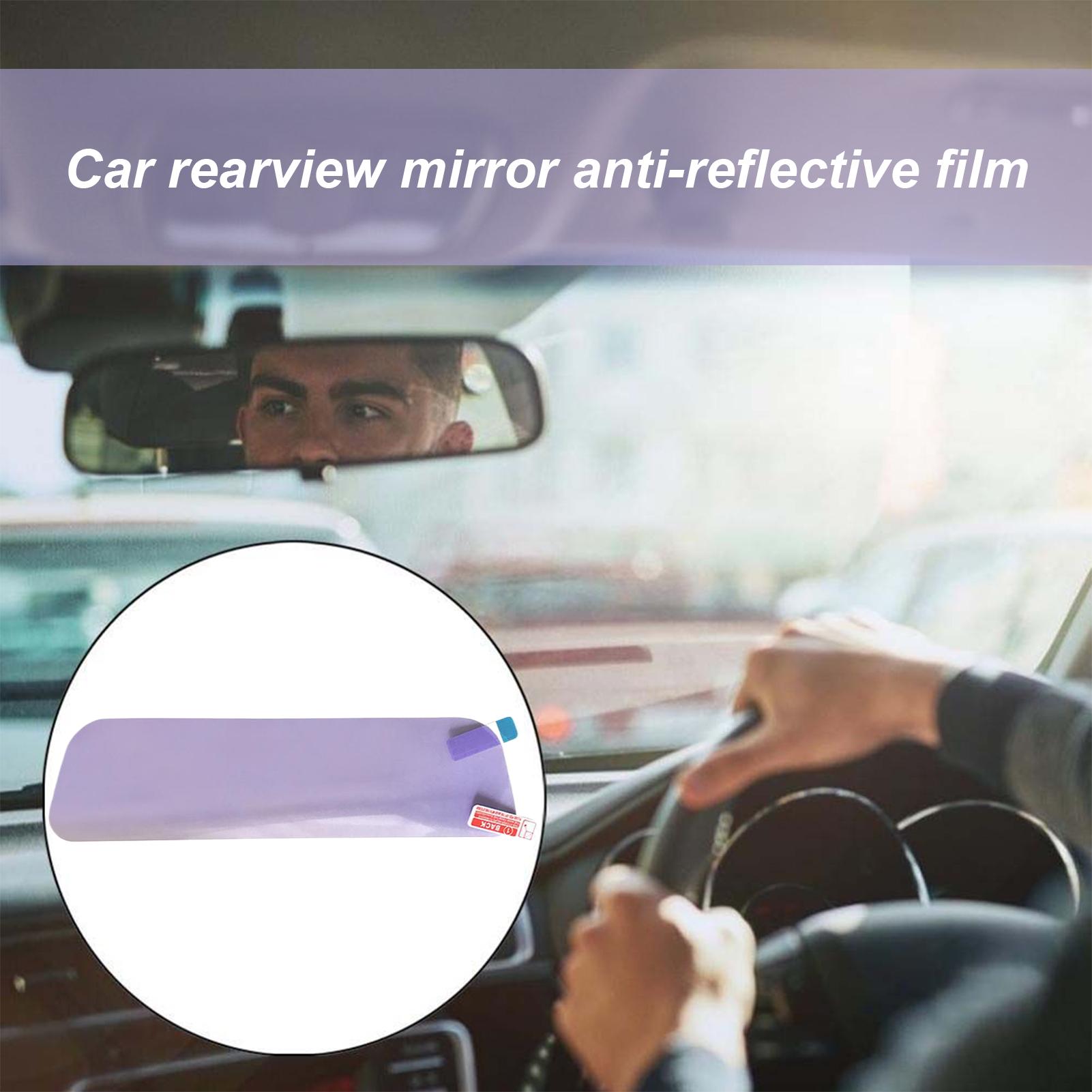 Película adhesiva antideslumbr - Anti Glare Car Rearview Mirror Film reseña y precio