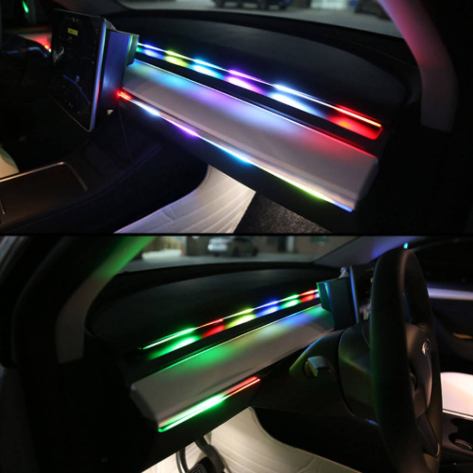 Kit de Iluminación Ambiental p - Led Ambient Interior Car Lights App Control reseña y precio