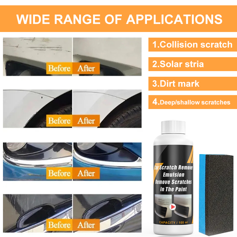 Removedor de arañazos de coche - Car Scratch Repair Polishing Wax Paste reseña y precio