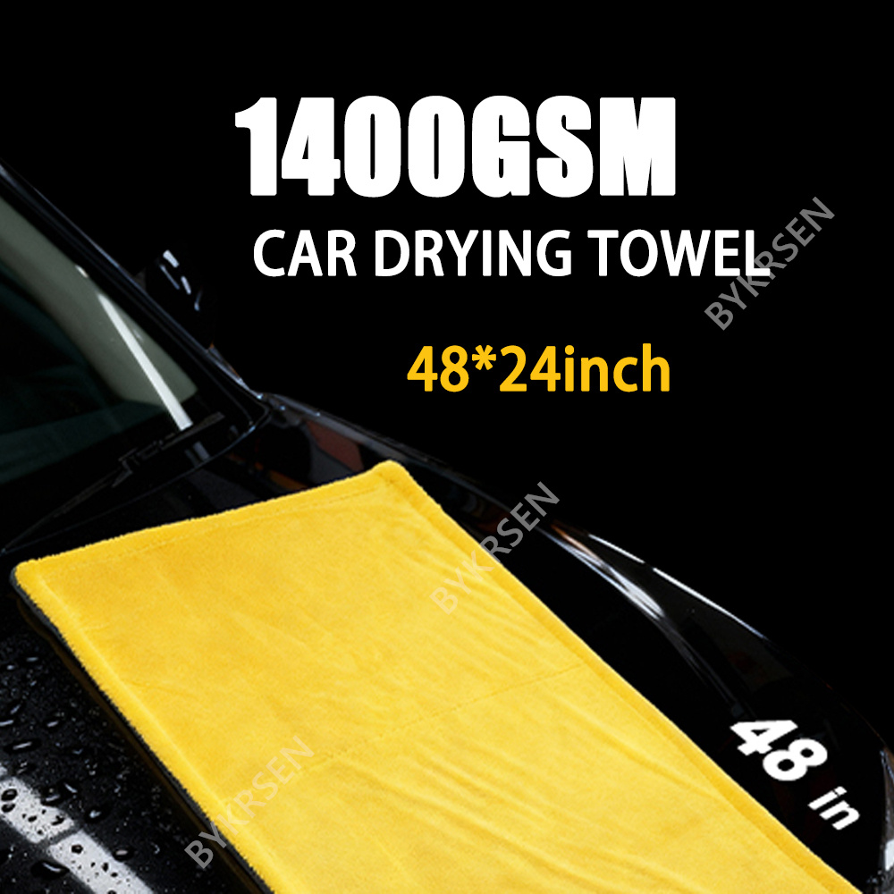 Toalla de microfibra extragran - Microfiber Car Drying Towel Super Absorbent reseña y precio